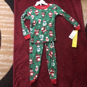 NWT Carter’s  Toddler boys Christmas Santa PJs